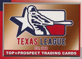 2019 Grandstand Texas League Top Prospects #NNO Texas League Logo / Checklist Front