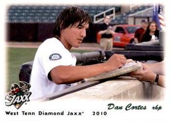 2010 Grandstand West Tenn Diamond Jaxx #NNO Dan Cortes Front