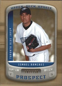 2005 Upper Deck Update - Prospects Gold #127 Ismael Ramirez Front