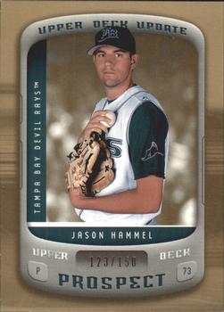 2005 Upper Deck Update - Prospects Gold #129 Jason Hammel Front