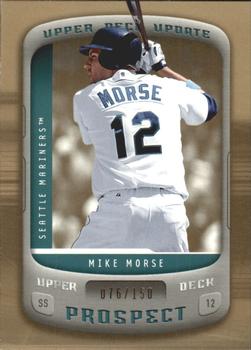 2005 Upper Deck Update - Prospects Gold #146 Mike Morse Front