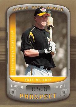 2005 Upper Deck Update - Prospects Gold #147 Nate McLouth Front