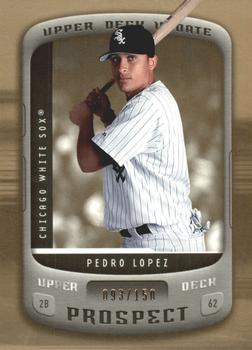 2005 Upper Deck Update - Prospects Gold #152 Pedro Lopez Front