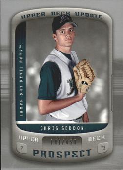 2005 Upper Deck Update - Prospects Silver #112 Chris Seddon Front