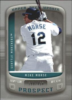 2005 Upper Deck Update - Prospects Silver #146 Mike Morse Front