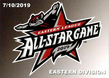 2019 Grandstand Eastern League All-Stars #NNO Eastern Division Checklist Front