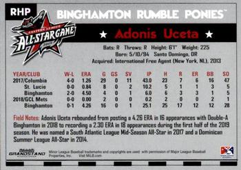 2019 Grandstand Eastern League All-Stars #NNO Adonis Uceta Back