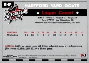 2019 Grandstand Eastern League All-Stars #NNO Logan Cozart Back
