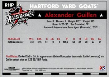 2019 Grandstand Eastern League All-Stars #NNO Alexander Guillen Back