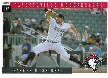 2019 Grandstand Fayetteville Woodpeckers #NNO Parker Mushinski Front