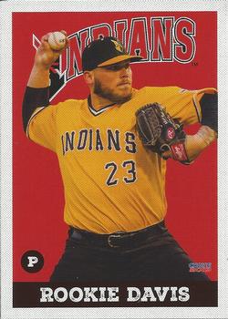 2019 Choice Indianapolis Indians #06 Rookie Davis Front