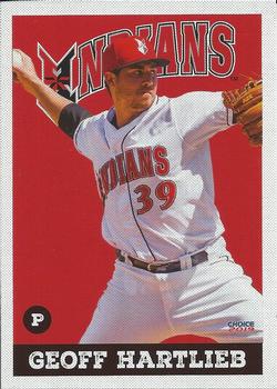 2019 Choice Indianapolis Indians #10 Geoff Hartlieb Front