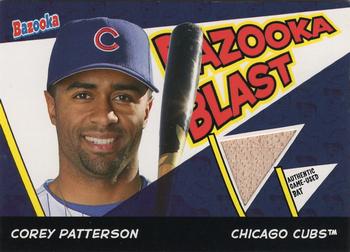 2006 Bazooka - Blasts Bat Relics #BBL-CP Corey Patterson Front