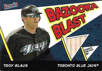 2006 Bazooka - Blasts Bat Relics #BBL-TG Troy Glaus Front