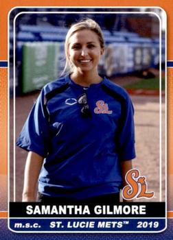 2019 Grandstand St. Lucie Mets #NNO Samantha Gilmore Front