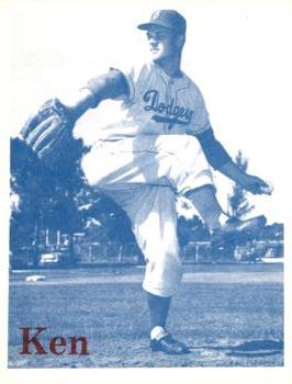 1974 TCMA 1952 Brooklyn Dodgers - Blue/White Red Names / Red Backs #NNO Ken Lehman Front