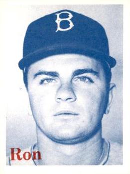 1974 TCMA 1952 Brooklyn Dodgers - Blue/White Red Names / Red Backs #NNO Ron Negray Front