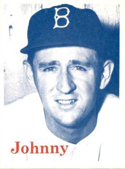 1974 TCMA 1952 Brooklyn Dodgers - Blue/White Red Names / Red Backs #NNO Johnny Schmitz Front