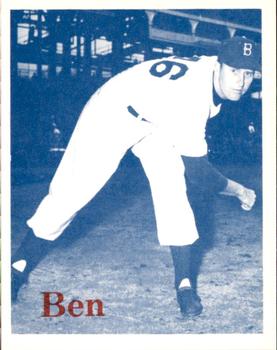 1974 TCMA 1952 Brooklyn Dodgers - Blue/White Red Names / Red Backs #NNO Ben Wade Front