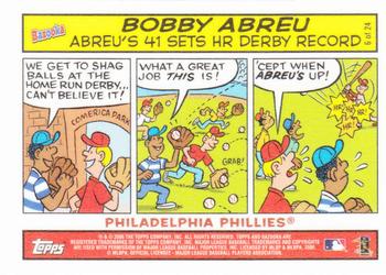 2006 Bazooka - Comics #6 Bobby Abreu Front