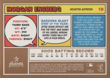 2006 Bazooka - Gold Chunks #19 Morgan Ensberg Back