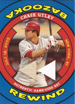 2006 Bazooka - Rewind Relics #BR-CU Chase Utley Front