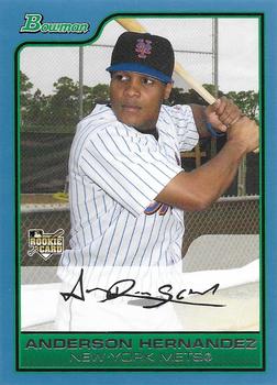 2006 Bowman - Blue #201 Anderson Hernandez Front