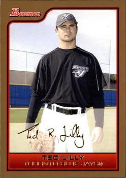 2006 Bowman - Gold #2 Ted Lilly Front