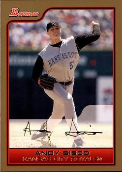 2006 Bowman - Gold #79 Andrew Sisco Front