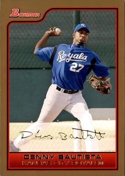 2006 Bowman - Gold #97 Denny Bautista Front