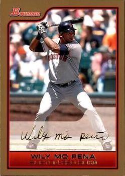 2006 Bowman - Gold #130 Wily Mo Pena Front