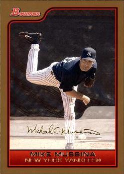 2006 Bowman - Gold #141 Mike Mussina Front