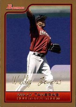 2006 Bowman - Gold #160 Willy Taveras Front
