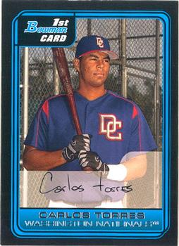 2006 Bowman - Prospects #B65 Carlos Torres Front