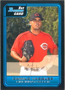 2006 Bowman - Prospects #B102 Camilo Vazquez Front
