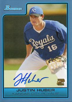 2006 Bowman - Prospects Blue #B124 Justin Huber Front