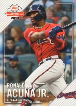 2019 Topps National Baseball Card Day #3 Ronald Acuña Jr. Front