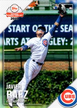 2019 Topps National Baseball Card Day #6 Javier Baez Front