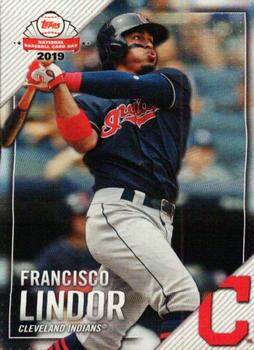 2019 Topps National Baseball Card Day #9 Francisco Lindor Front