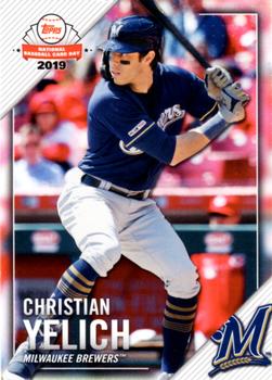 2019 Topps National Baseball Card Day #16 Christian Yelich Front
