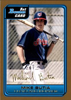 2006 Bowman - Prospects Gold #B19 Mike Butia Front