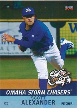 2016 Choice Omaha Storm Chasers #01 Scott Alexander Front