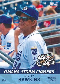 2016 Choice Omaha Storm Chasers #29 Andy Hawkins Front