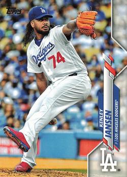 2020 Topps #24 Kenley Jansen Front