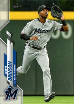 2020 Topps #42 Lewis Brinson Front