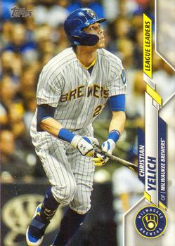 2020 Topps #143 Christian Yelich Front
