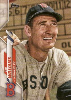 2020 Topps #196 Ted Williams Front