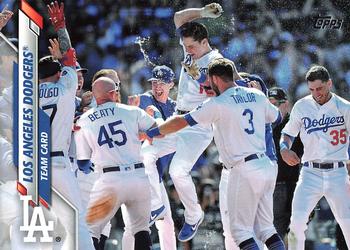 2020 Topps #245 Los Angeles Dodgers Front