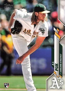 2020 Topps #251 A.J. Puk Front