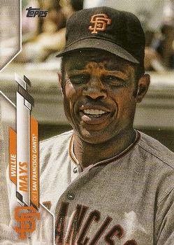 2020 Topps #334 Willie Mays Front